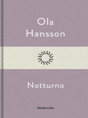 cover image of Notturno